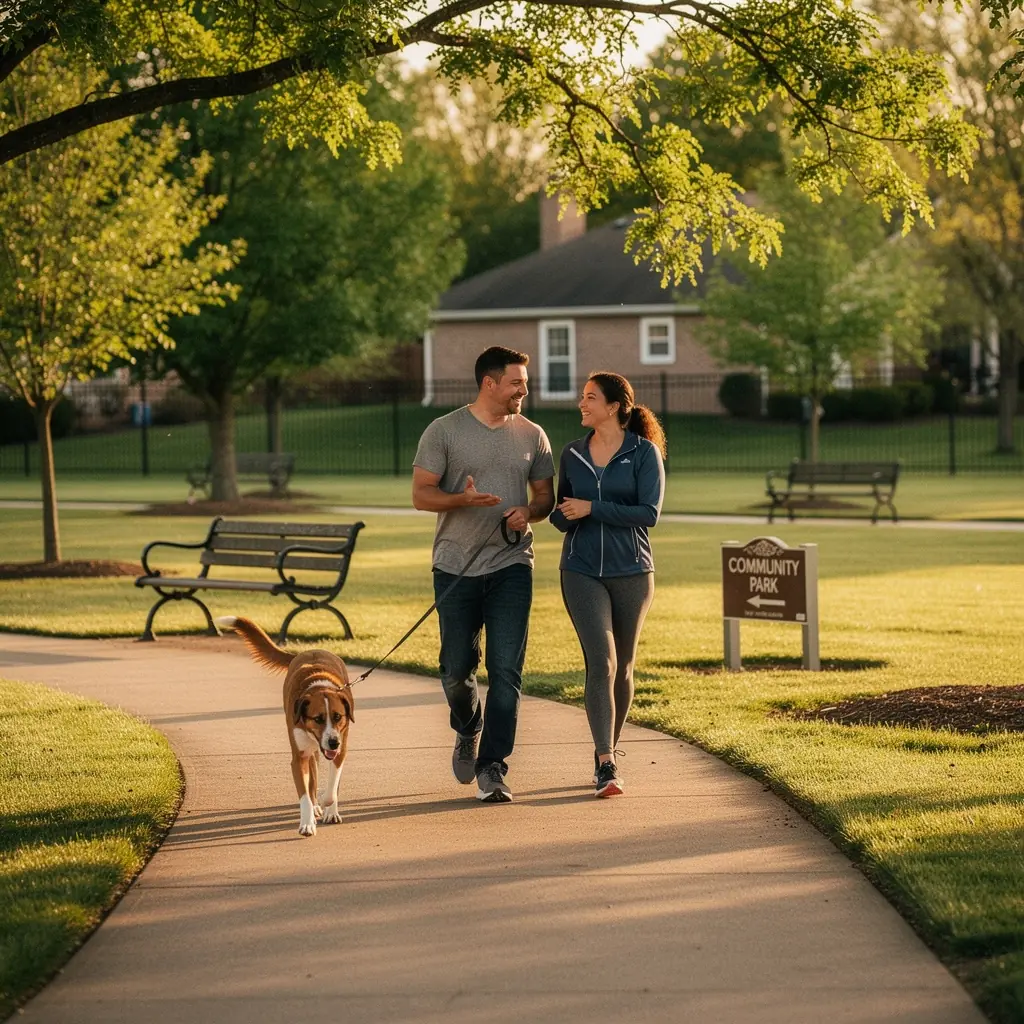 Profesjonalny agent ubezpieczeniowy omawiający szczegóły polisy z klientem w biurze.